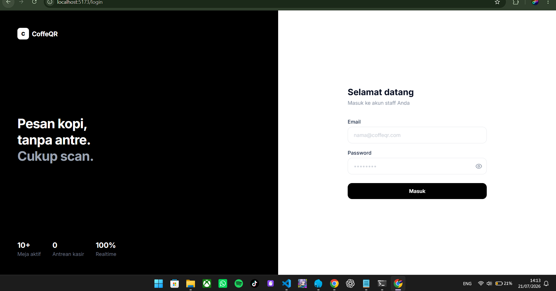 Halaman Login